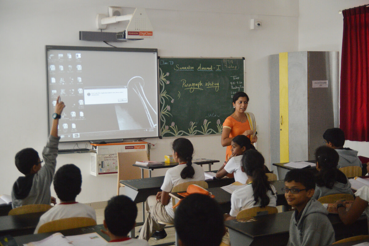 Digital learning Classrooms - new horizon gurukul bangalore