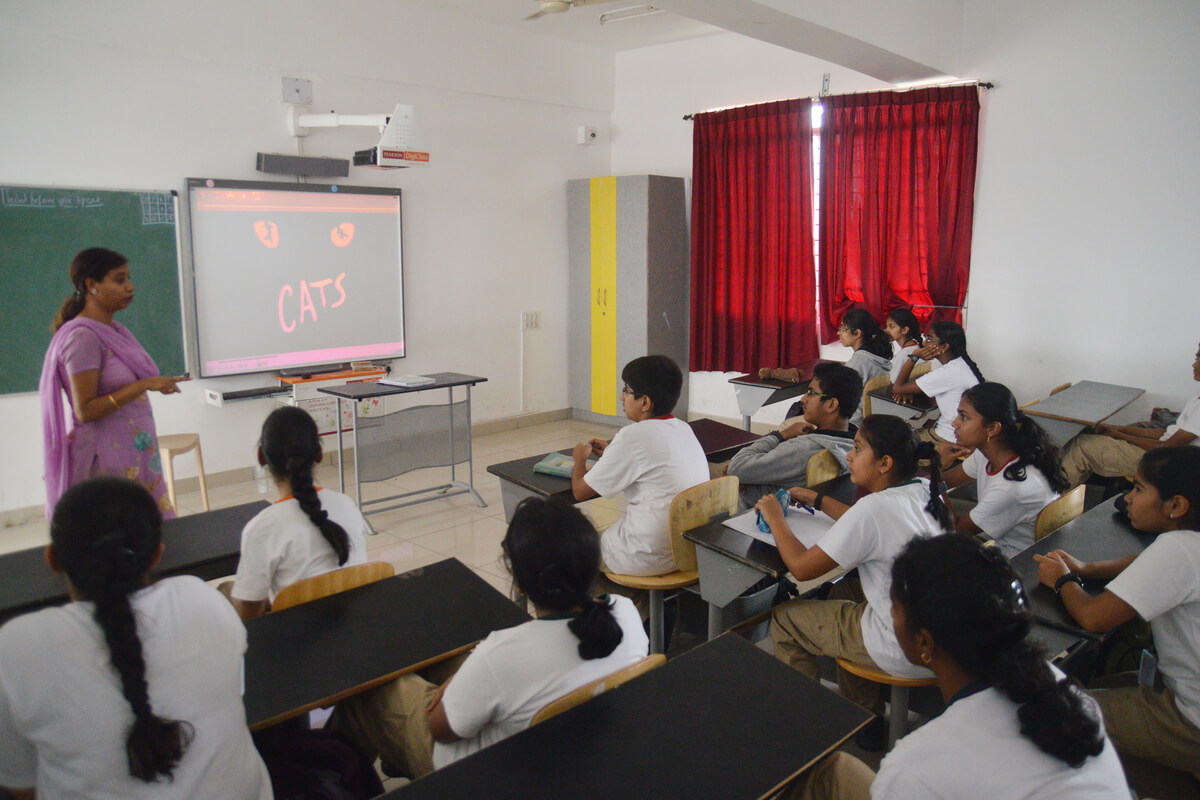 Classrooms at New Horizon Gurukul School Bangalore