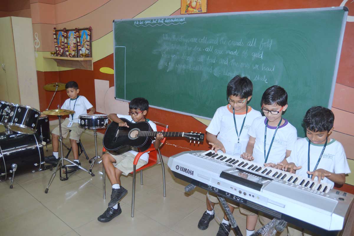 New Horizon Gurukul Students Musical Talent