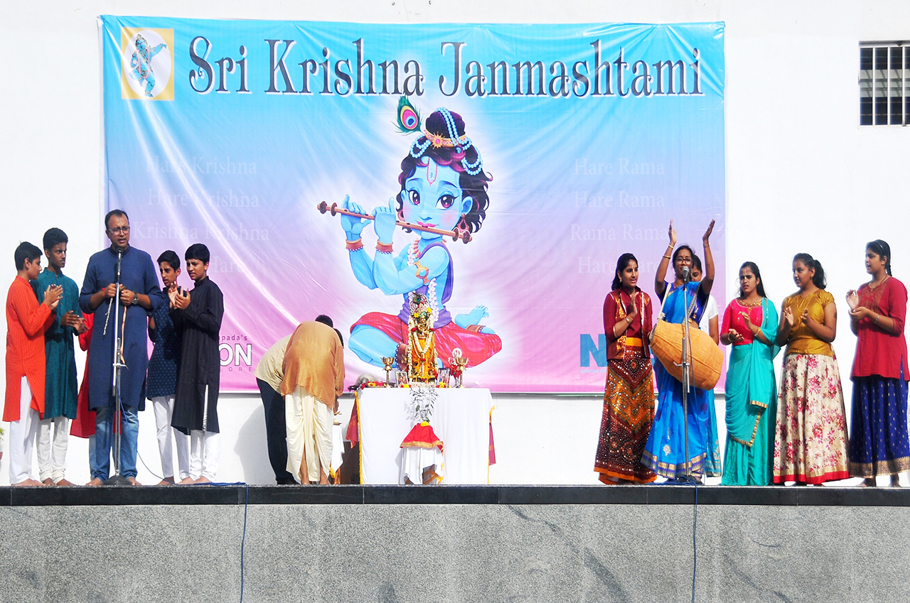 Krishna Janmastami Celebrations at New Horizon Gurukul
