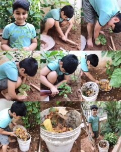 Environment Day 2021 Celebrated by New Horizon Gurukul Students