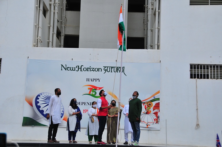 Independence Day 2021 Celebrated at New Horizon Gurukul Bangalore