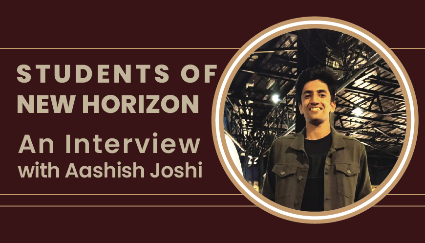 An Interview with Student Aashish Joshi