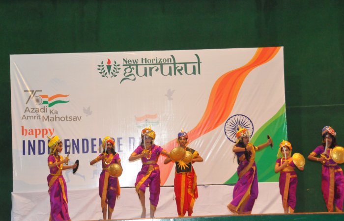 Celebrating Independence Day 2022 at New Horizon Gurukul