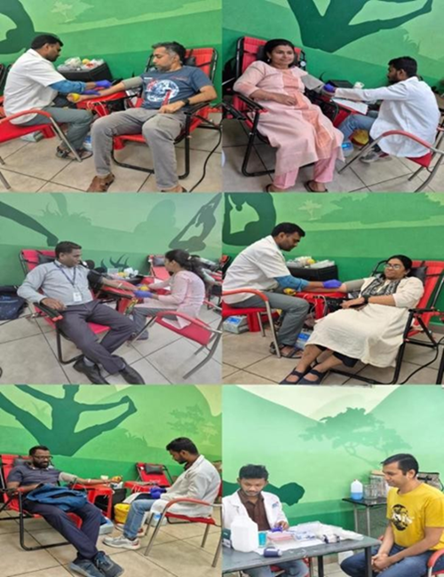 Blood donation camp 1